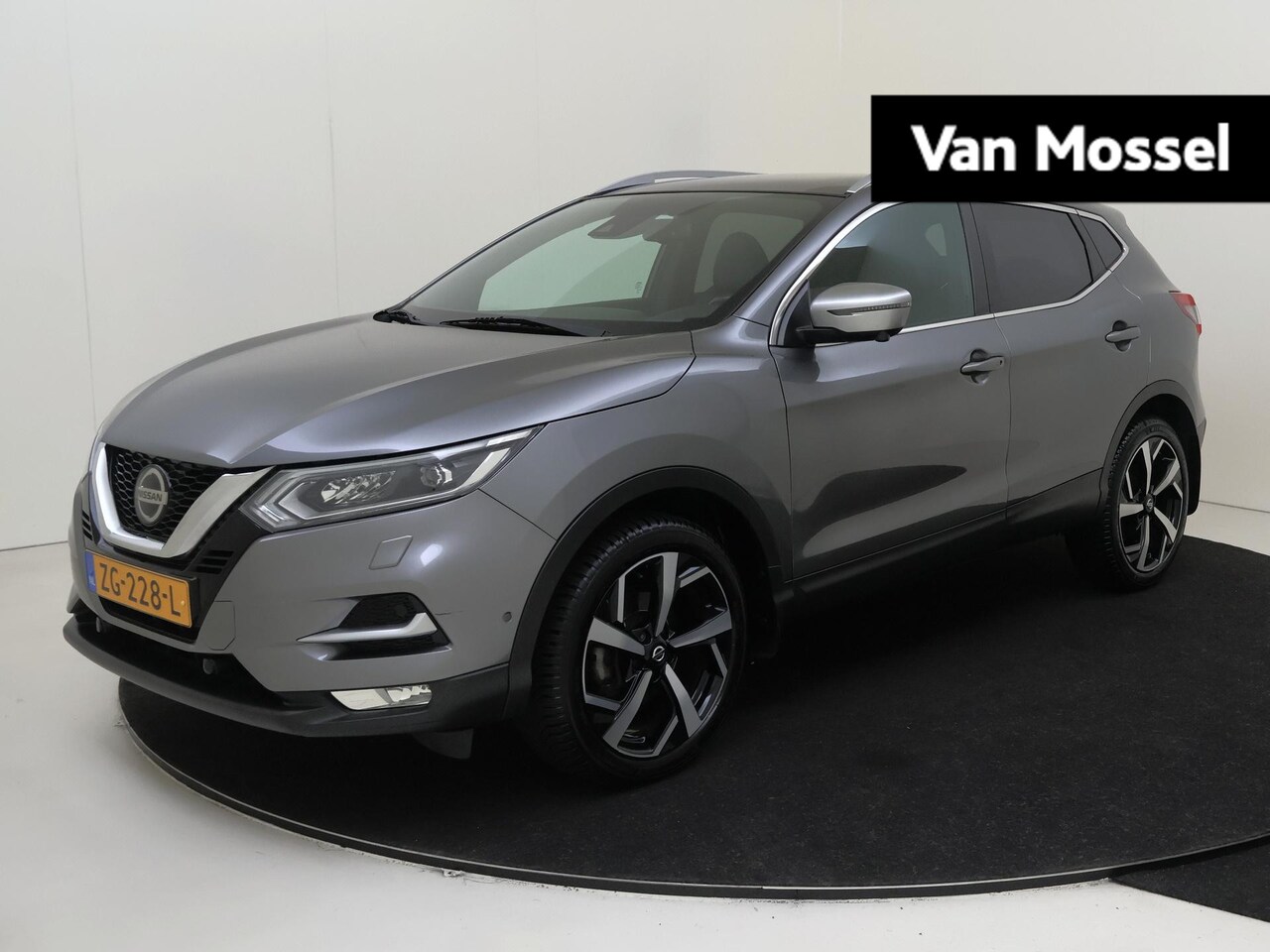 Nissan Qashqai - 1.2 Tekna + | Luxe uitvoering | Vol leder | Camera's rondom | Trekhaak - AutoWereld.nl