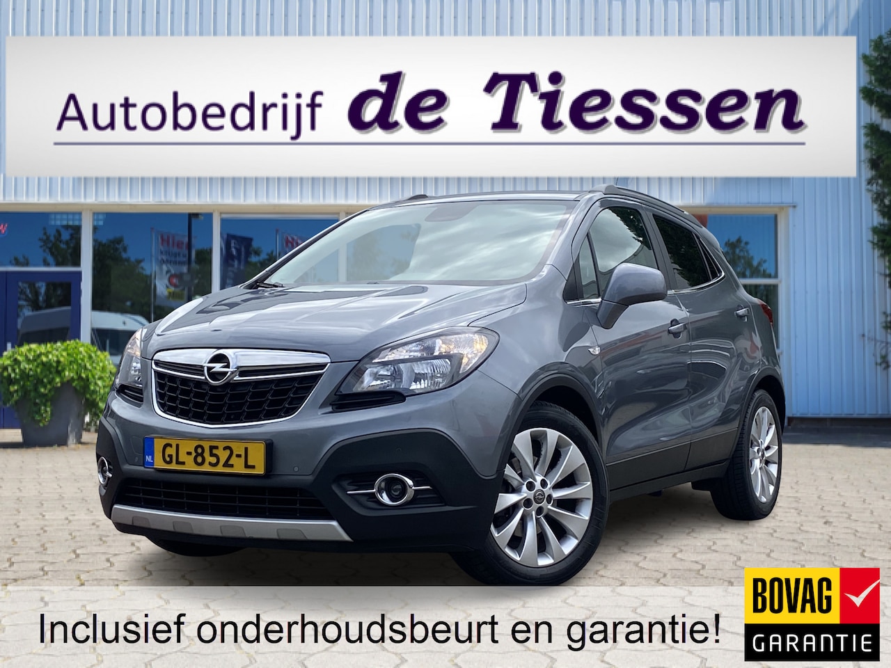 Opel Mokka - 1.4 T Cosmo 141PK Camera, Trekhaak, Schuifdak, Rijklaar met beurt & garantie! - AutoWereld.nl