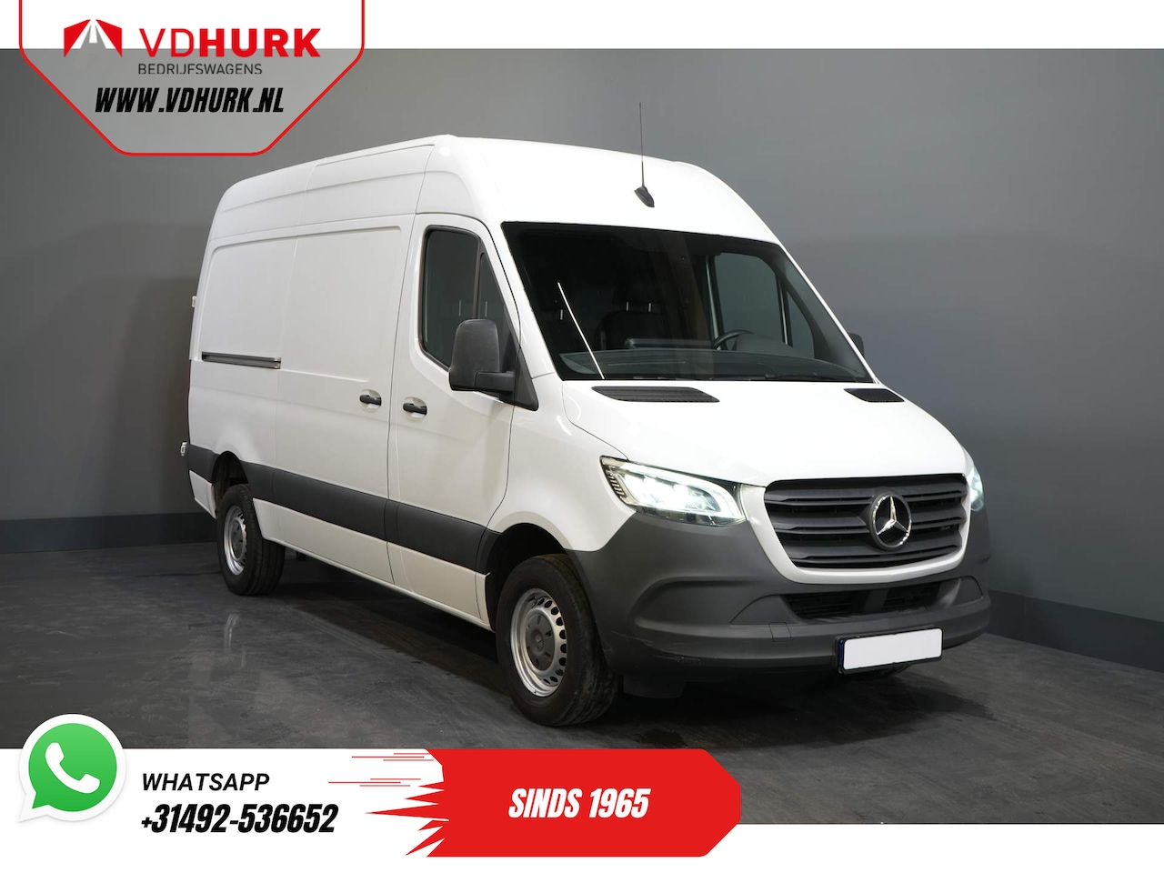 Mercedes-Benz Sprinter - 316 2.2 CDI Aut. L2H2 EXPORT ONLY RWD LED/ Gev.Stoel/ Cruise/ Trekhaak - AutoWereld.nl