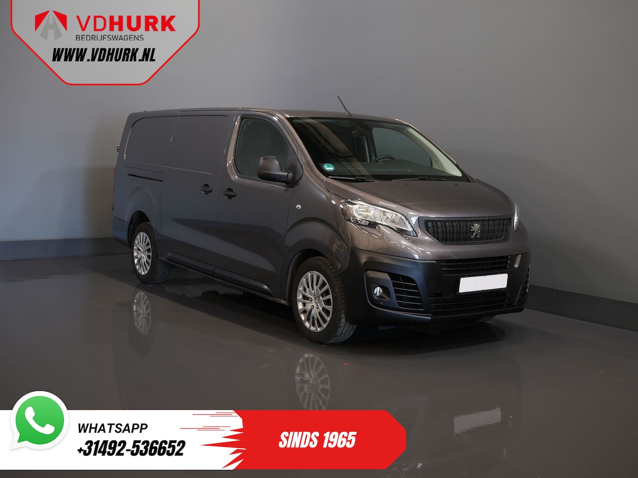 Peugeot Expert - 2.0 HDI 125 pk L3 EXPORT ONLY Carplay/ PDC/ Cruise/ Navi/ Trekhaak/ Airco - AutoWereld.nl