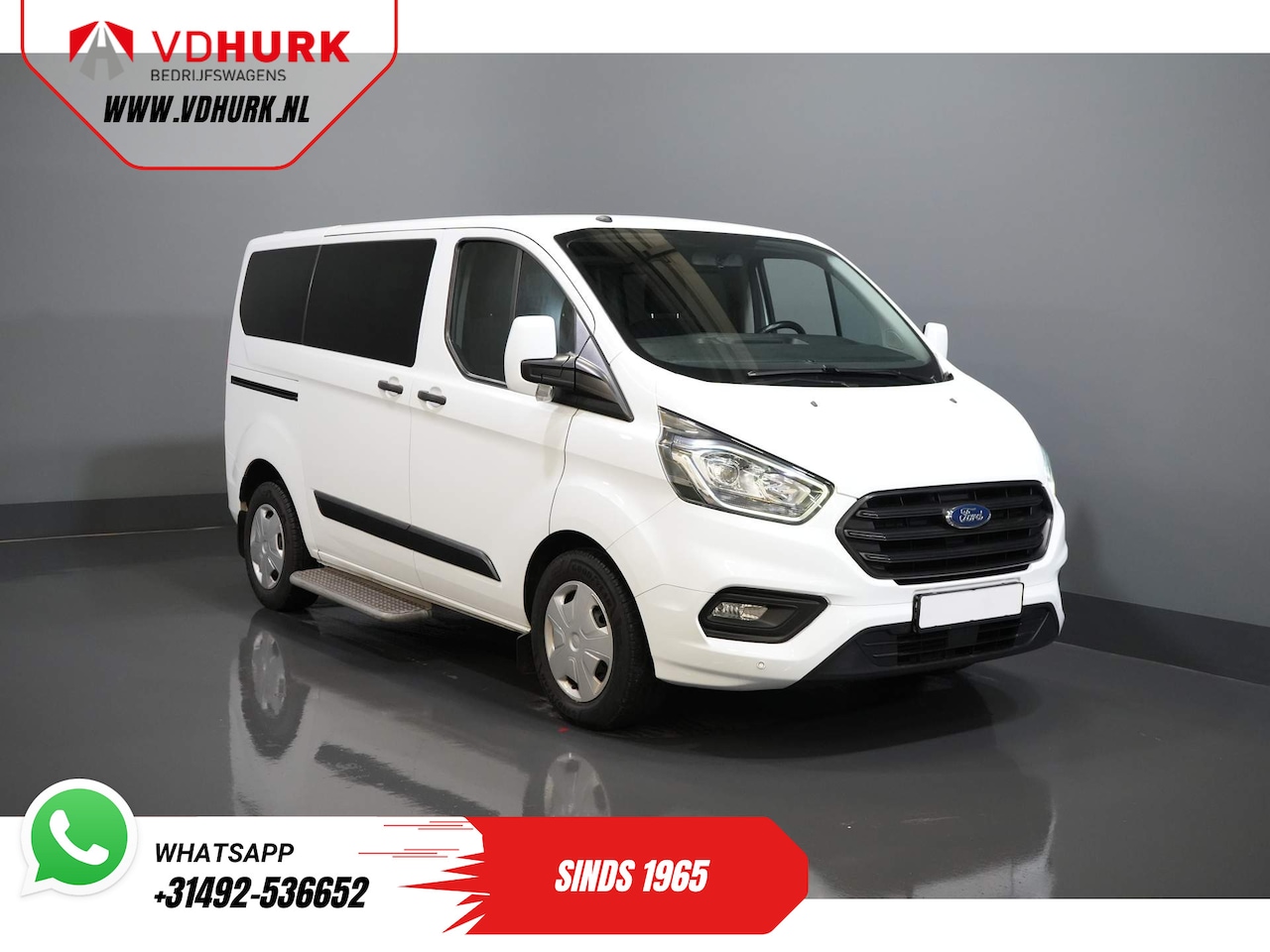 Ford Transit Custom Tourneo - 2.0 TDCI € 30.182,- incl. BTW/BPM Trend Combi/ Kombi/ 9 Persoons/ 9 P/ Cruise/ PDC/ Airco - AutoWereld.nl