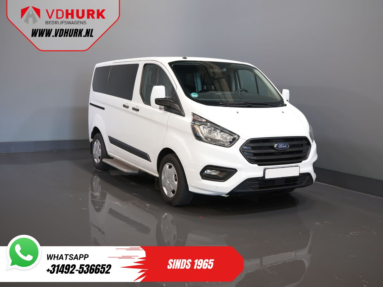 Ford Transit Custom Tourneo - 2.0 TDCI €31.997 incl. BTW/BPM Trend Combi/ Kombi/ 9 Persoons/ 9 P/ Cruise/ PDC/ Airco - AutoWereld.nl