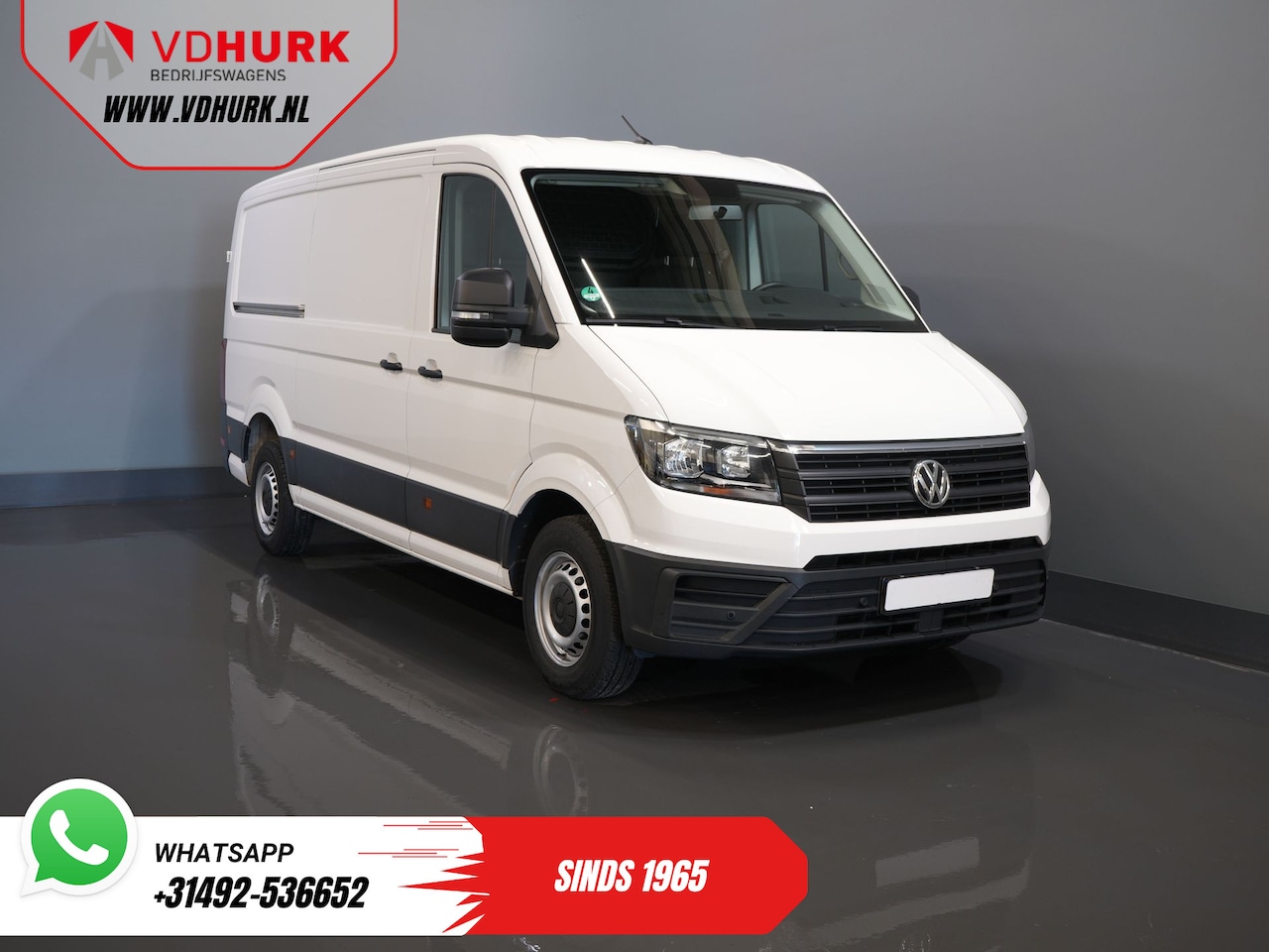 Volkswagen Crafter - 2.0 TDI 140 pk DSG Aut. L3H2 BPM VRIJ! CarPlay/ Navi/ Airco/ PDC V+A - AutoWereld.nl