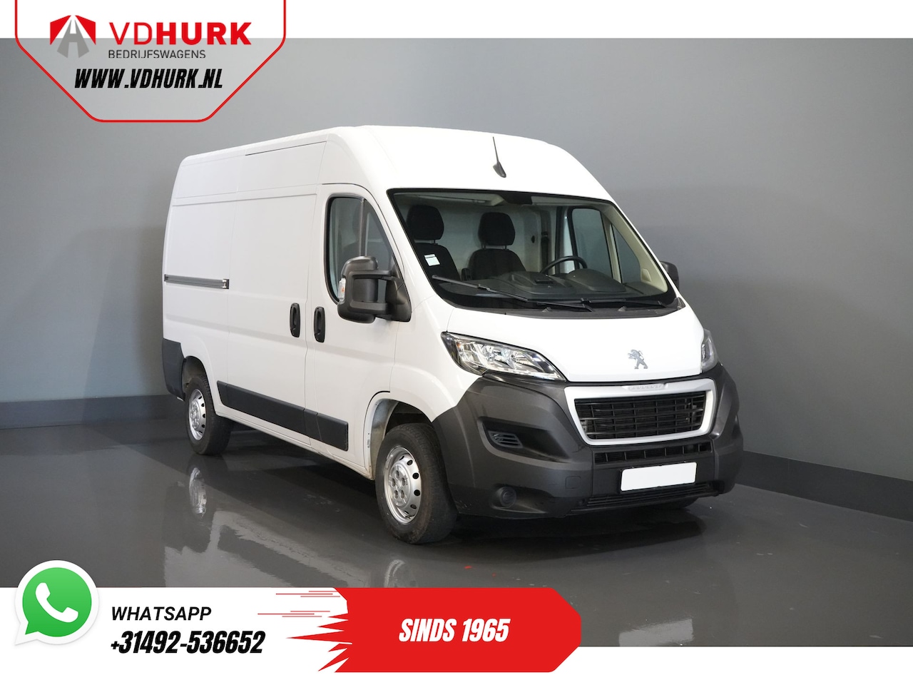 Peugeot Boxer - 2.2 HDi 120 pk L2H2 BPM VRIJ! 2.5t Trekverm./ Navi/ PDC/ Cruise/ Airco - AutoWereld.nl
