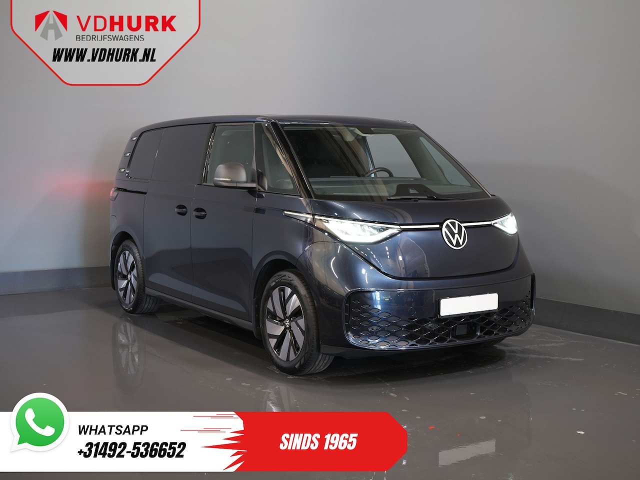 Volkswagen ID. Buzz Cargo - 77 kWh 360km WLTP/ Adapt. Cruise/ Elek. Trekhaak/ Stoelverw./ Stuurverw./ Carplay/ Camera/ - AutoWereld.nl