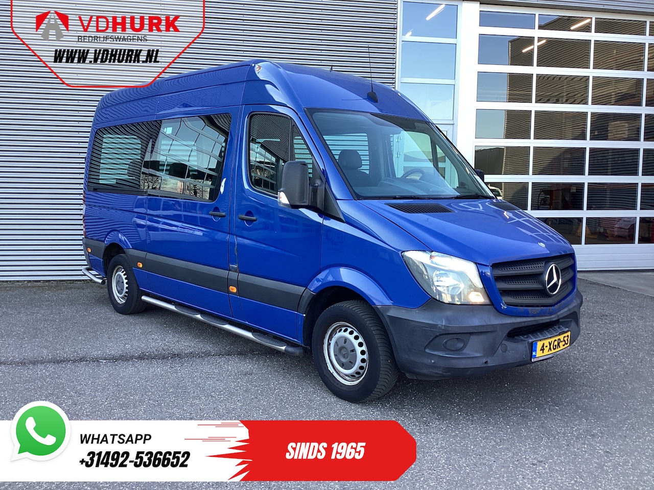Mercedes-Benz Sprinter - 213 2.2 CDI Aut. L2H2 €11.979,- Incl. BTW BPM VRIJ! EXPORT ONLY Rijdt Goed/ Combi/ 9 Perso - AutoWereld.nl
