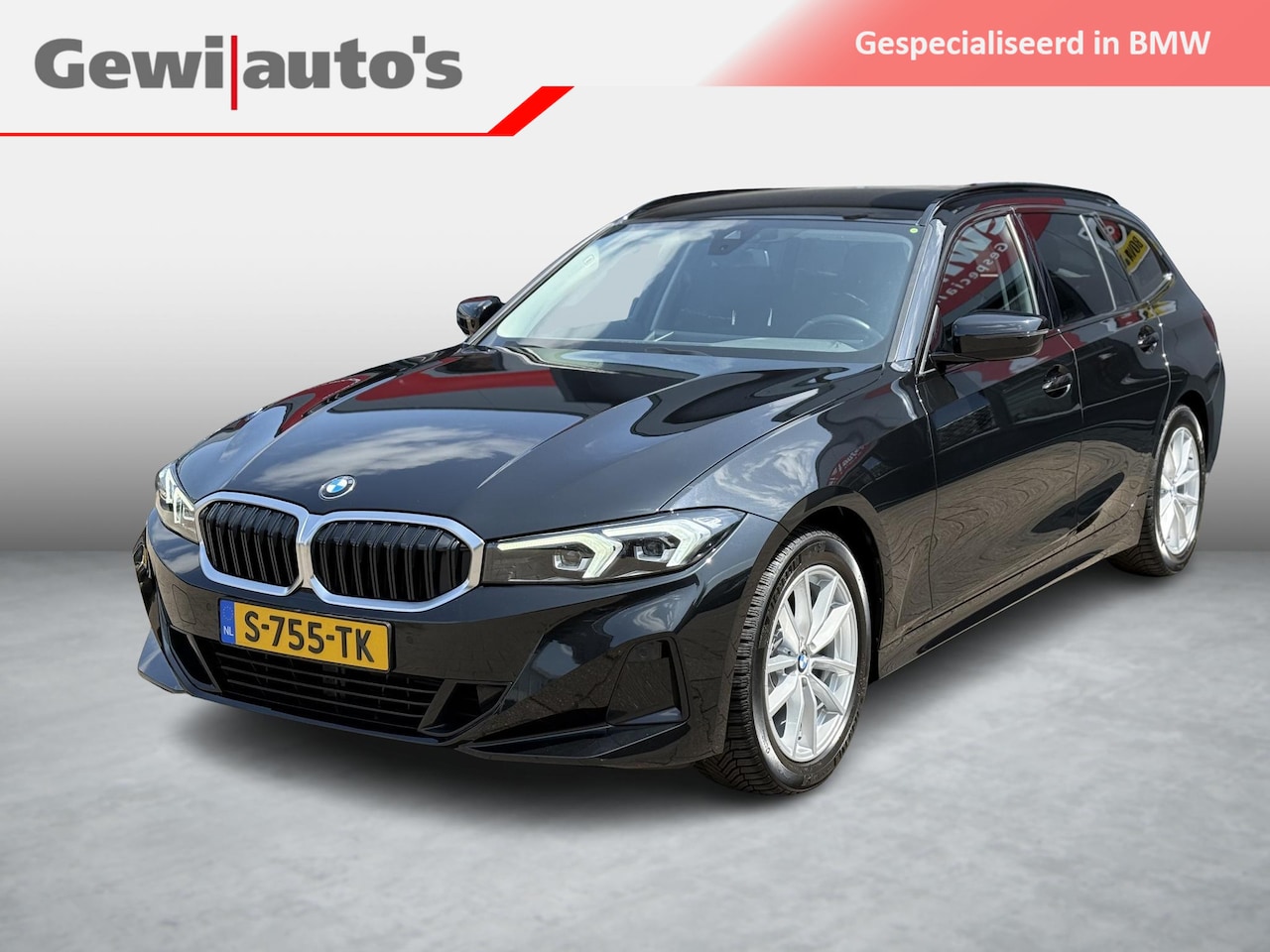 BMW 3-serie Touring - 2.0 318i Org NL Widescreen display - AutoWereld.nl