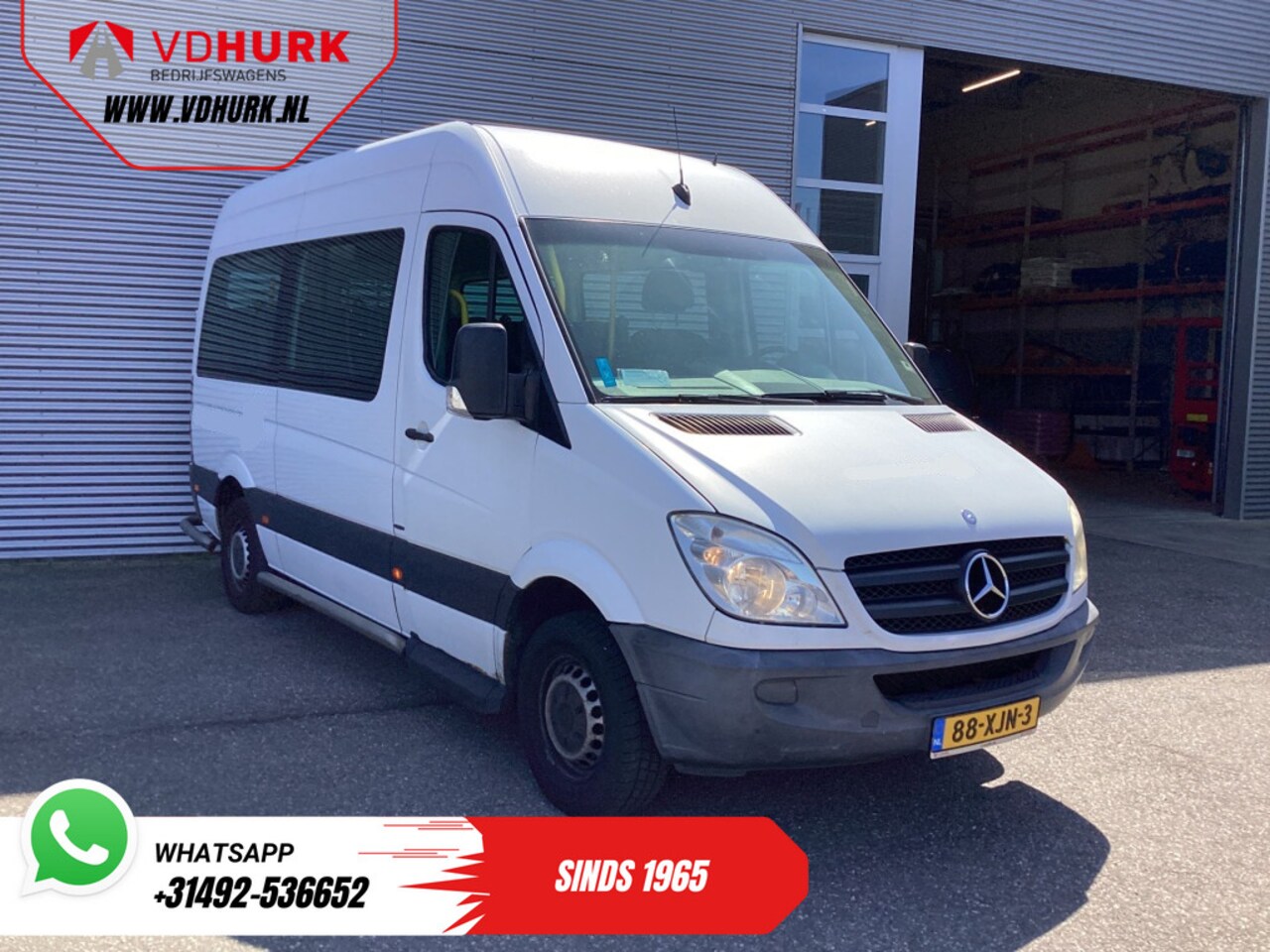 Mercedes-Benz Sprinter - 313 2.2 CDI L2H2 € 10.164 Incl. BTW BPM VRIJ! Combi/ 9 Persoons/ Kombi/ 9P/ Airco/ Rolstoe - AutoWereld.nl