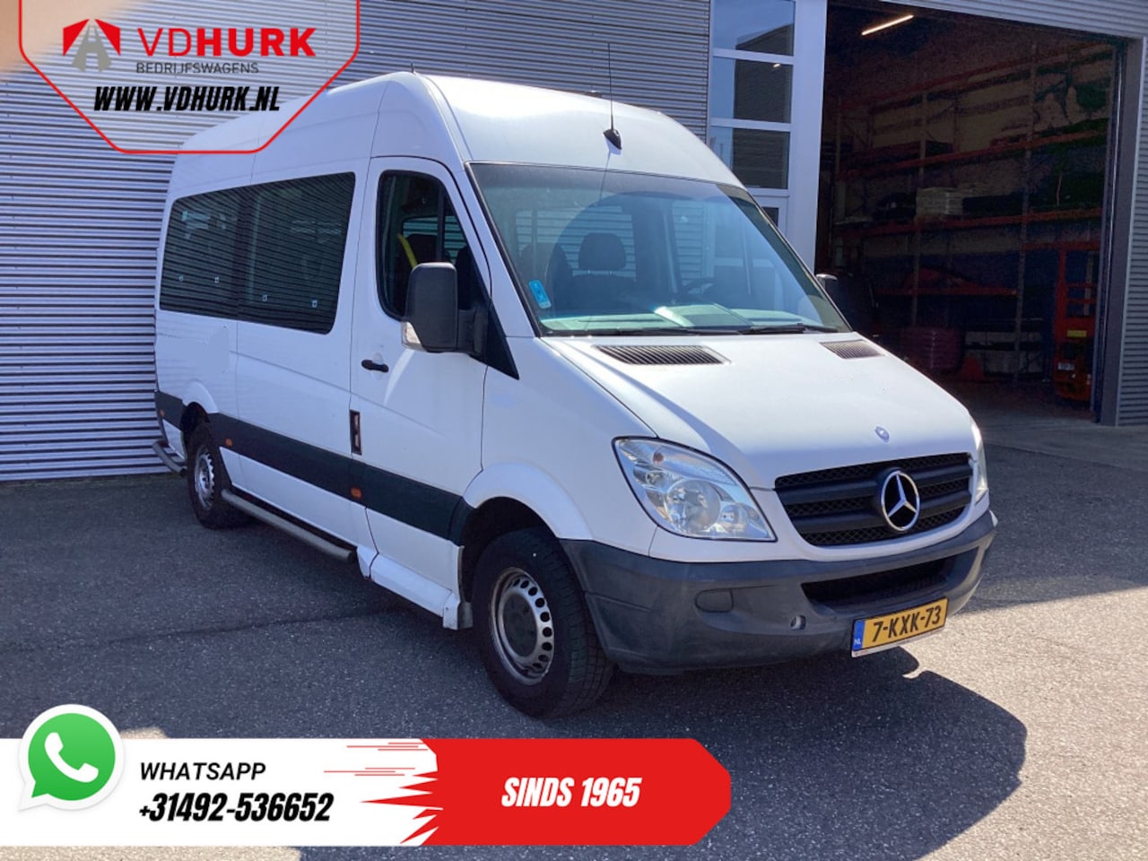 Mercedes-Benz Sprinter - 313 2.2 CDI Aut. L2H2 € 10.648 Incl. BTW BPM VRIJ! Combi/ 9 Persoons/ Kombi/ 9P/ Airco/ Ro - AutoWereld.nl