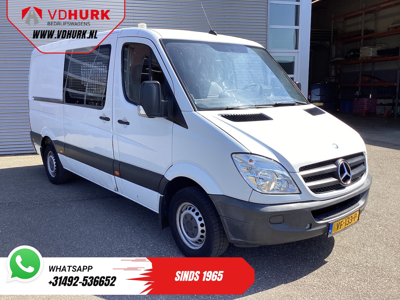 Mercedes-Benz Sprinter - 313 2.2 CDI Aut. L2 EXPORT ONLY NL Auto/ APK 05-2026/ 2.8t Trekverm./ Camera/ Cruise/ Trek - AutoWereld.nl