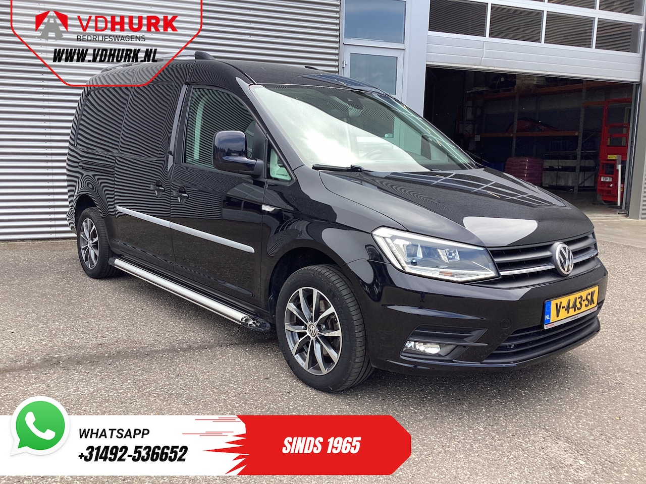 Volkswagen Caddy Cargo Maxi - 2.0 TDI 100 pk DSG Aut. L2 Maxi EXPORT ONLY Xenon/ Adapt. Cruise/ 2xSchuifdeur/ Carplay/ P - AutoWereld.nl