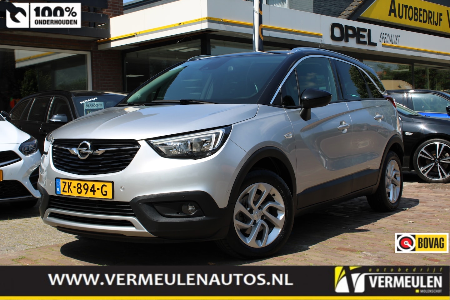 Opel Crossland X - 1.2 Turbo 110PK Innovation +16''/ Navi/ Clima/ Cruise/ Camera/ Parkeerhulp/ AGR/ NL auto - AutoWereld.nl