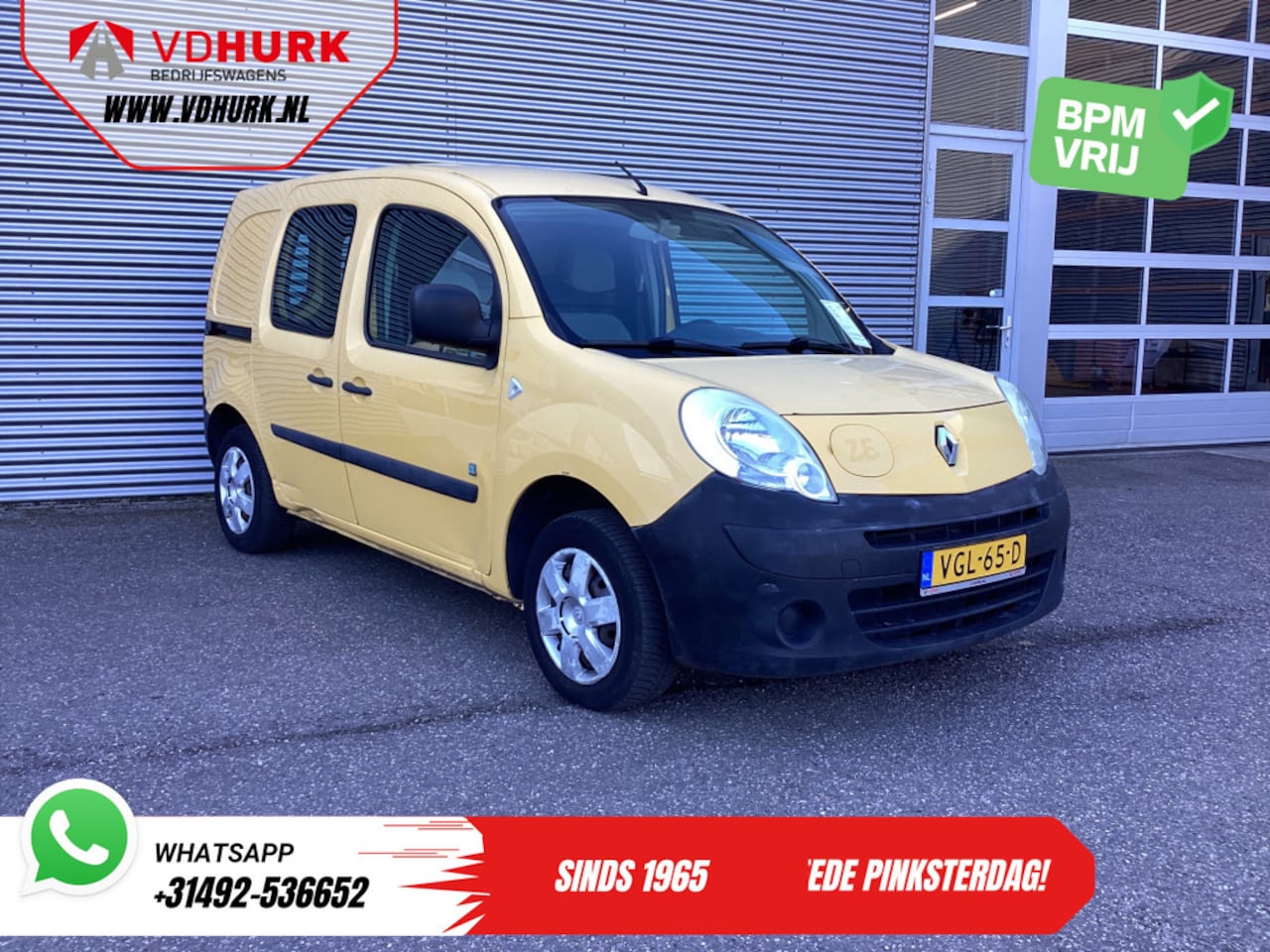Renault Kangoo Express - Z.E. EXPORT ONLY 33 kWh/ Eigen Accu!/ PDC/ Laadkabel/ APK 11-2025 - AutoWereld.nl