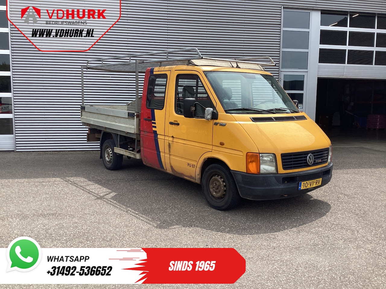 Volkswagen LT 35 - 2.8 TDI 130 pk L3 DC Dubbel Cabine EXPORT ONLY Open laadbak 2.8t Trekverm./ 6 persoons/ Im - AutoWereld.nl