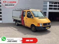 Volkswagen LT 35 - 2.8 TDI 130 pk L3 DC Dubbel Cabine EXPORT ONLY Open laadbak 2.8t Trekverm./ 6 persoons/ Im