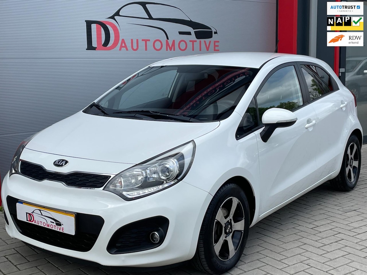 Kia Rio - 1.2 CVVT Plus Pack LED/AIRCO/NAP/NL-AUTO/ELEKTRPAKKET - AutoWereld.nl