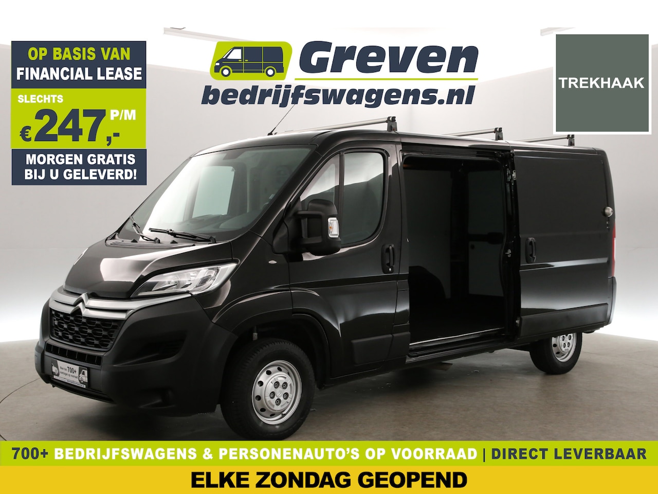 Citroën Jumper - 2.2 HDI 140PK L2H1 Airco Cruise 2xSchuifdeur 3 Persoons Trekhaak PDC - AutoWereld.nl