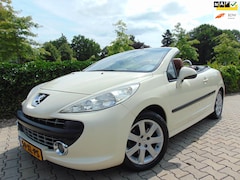 Peugeot 207 CC - 1.6 VTi Première Creme Wit , Nw Ketting , Airco / Leder / Cruise / Elec.Pakket / 16" Lm Ve