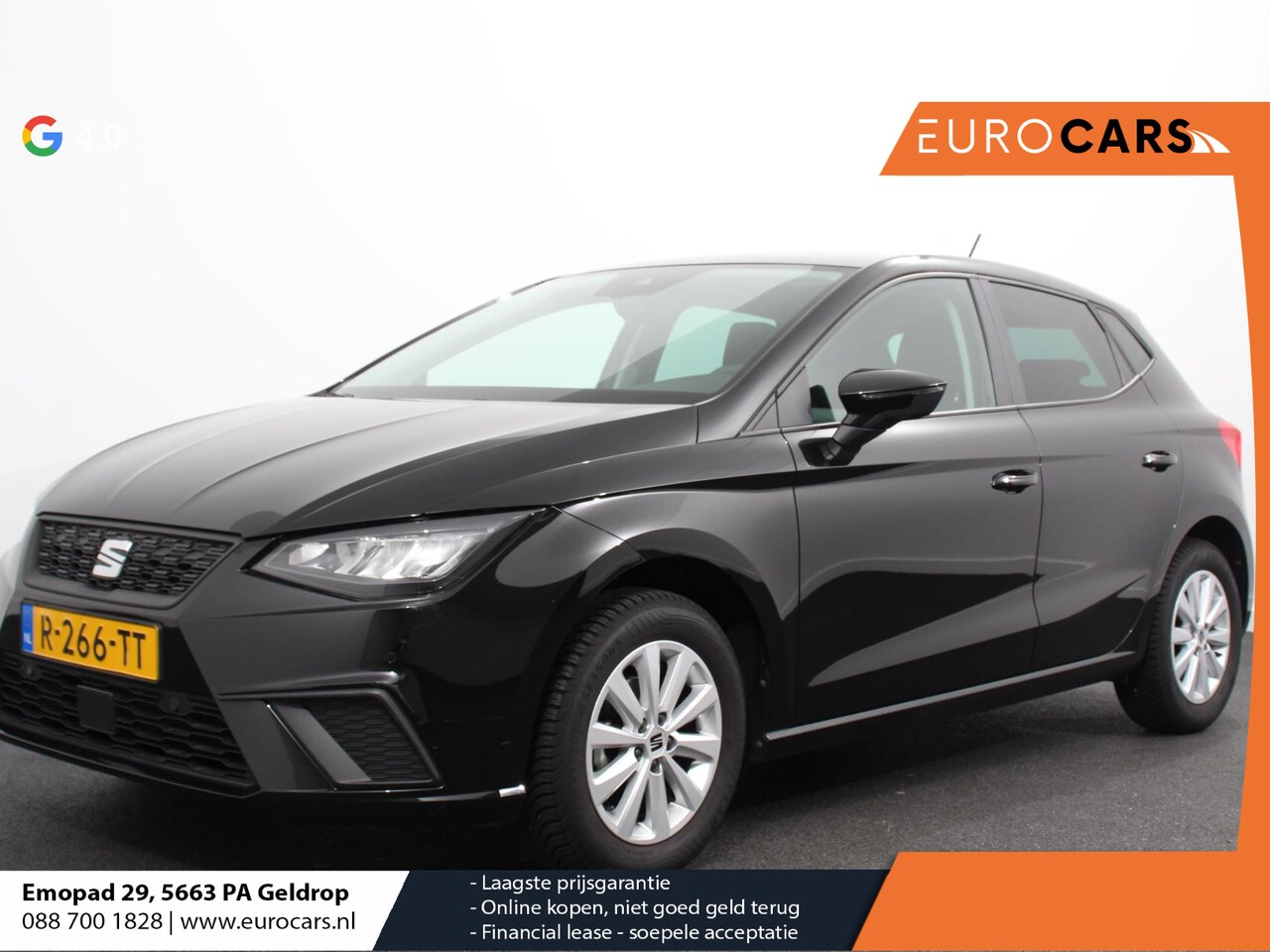 Seat Ibiza - 1.0 EcoTSI Style Business Connect Climate control Cruise control Stoel verwarming Parkeers - AutoWereld.nl