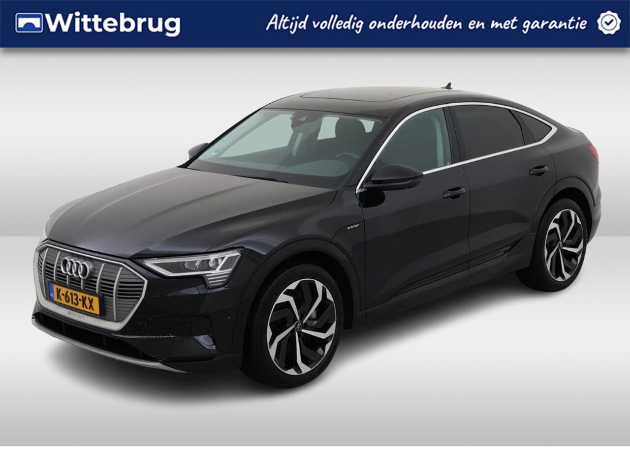 Audi e-tron Sportback - 50 quattro Business edition Plus 71 kWh / PANO/ 313 PK/ CAMERA/ PARK. SENSOREN/ LEDER/ ELE - AutoWereld.nl