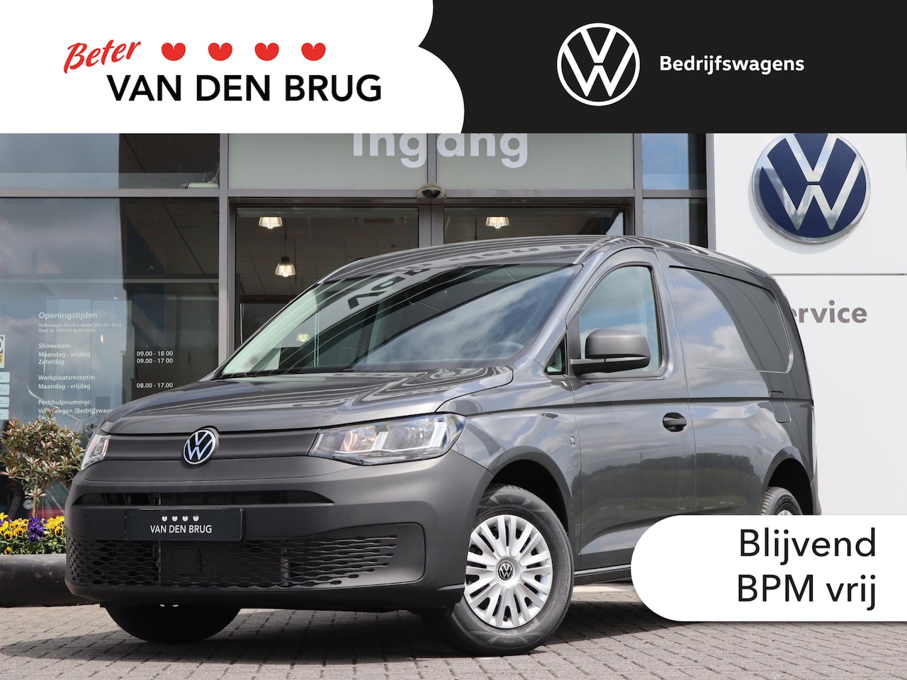 Volkswagen Caddy Cargo - 2.0 TDI 75pk Comfort | Airco | Cruise control | Navigatie via app-connect | Parkeersensore - AutoWereld.nl