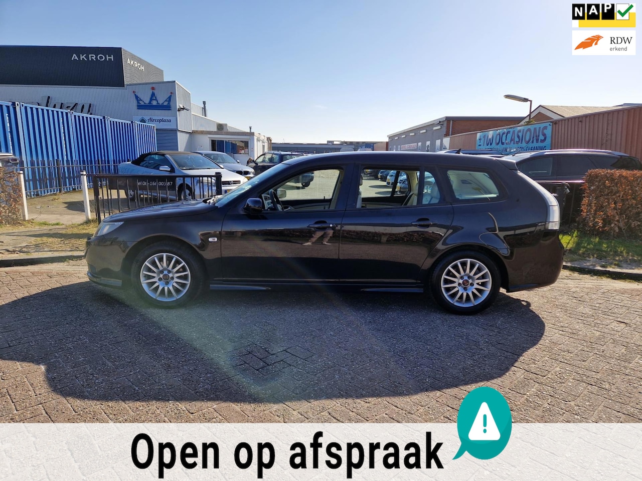 Saab 9-3 Sport Estate - 1.9 TiD Linear/IDEALE GEWICHTTREKKER!! - AutoWereld.nl