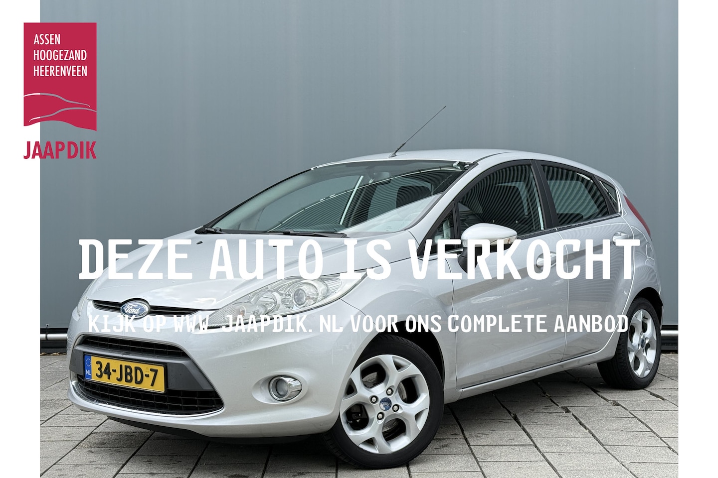 Ford Fiesta - BWJ 2009 | 1.25 82PK Titanium | AIRCO | RADIO/CD | LICHTMETAAL | SPOILER | - AutoWereld.nl