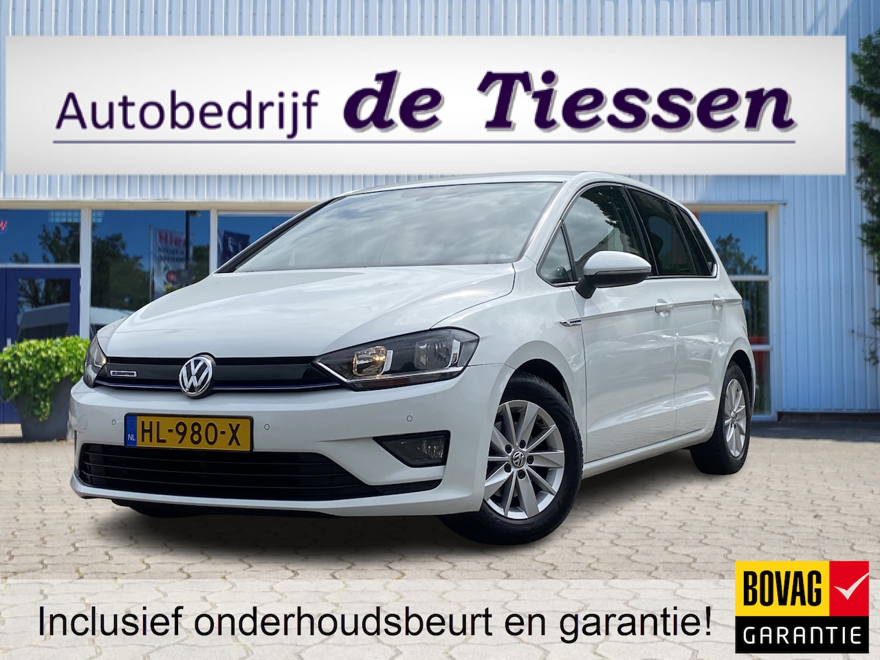 Volkswagen Golf Sportsvan - 1.0 TSI Comfortline 116PK DSG Automaat, Navi, PDC, Rijklaar met beurt & garantie! - AutoWereld.nl