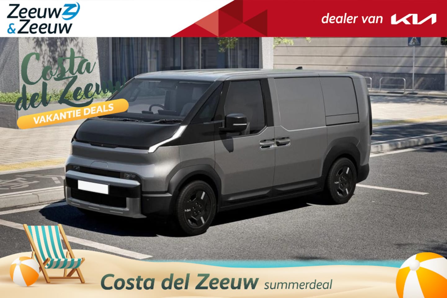 Kia PV5 - L2H1 Essential 51.5 kWh PV5 L2H1 Essential 51,5 kWh | €1250,- Introductievoordeel! | 2,99% - AutoWereld.nl