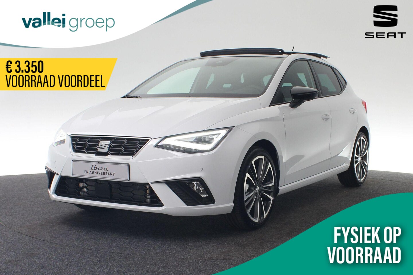 Seat Ibiza - FR Anniversary 1.0 EcoTSI 85 kW / 115 pk - AutoWereld.nl