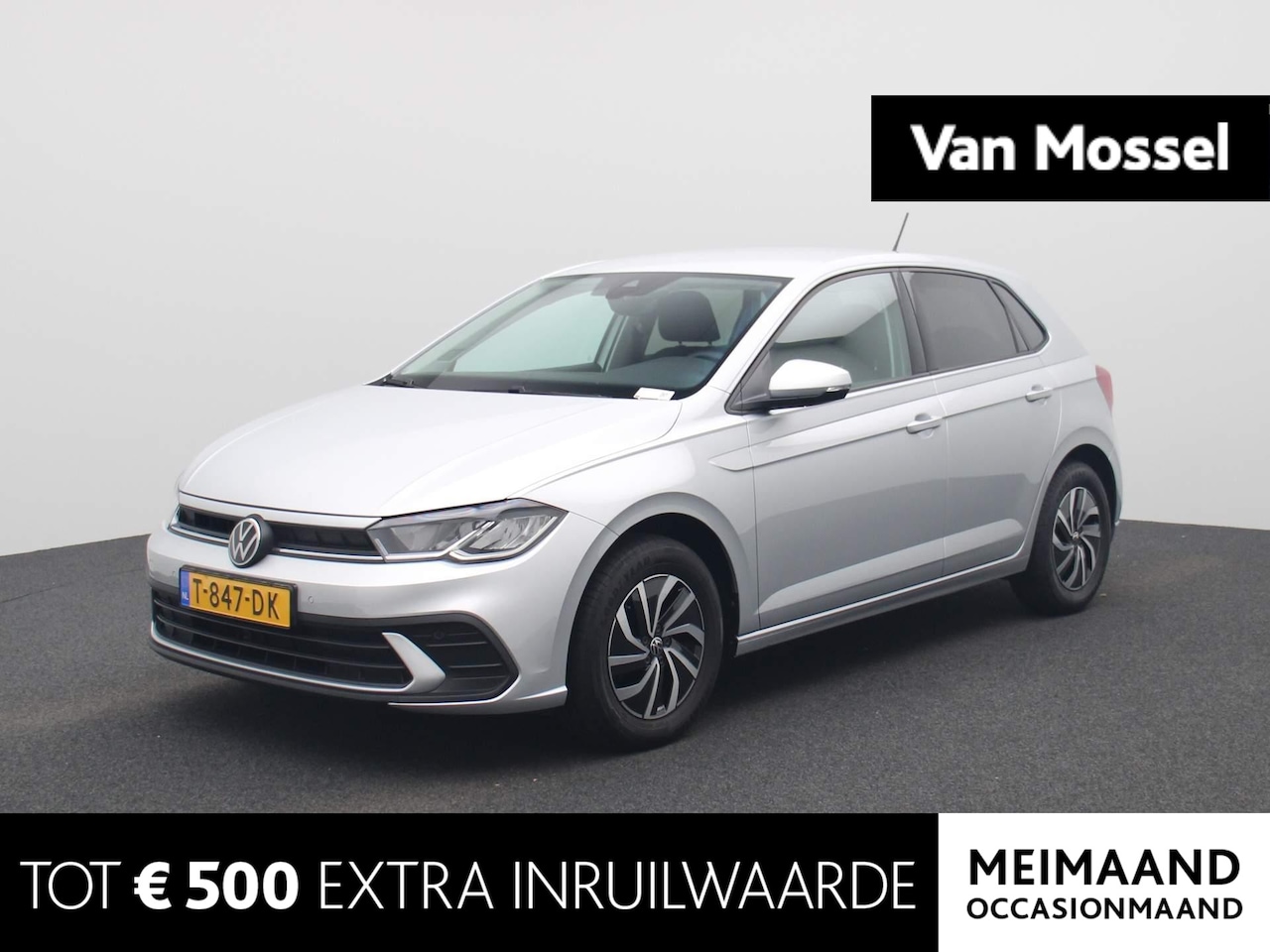 Volkswagen Polo - 1.0 TSI Life 95 PK | Navigatie | Airco | Parkeersensoren | Adaptive Cruise Control | Apple - AutoWereld.nl