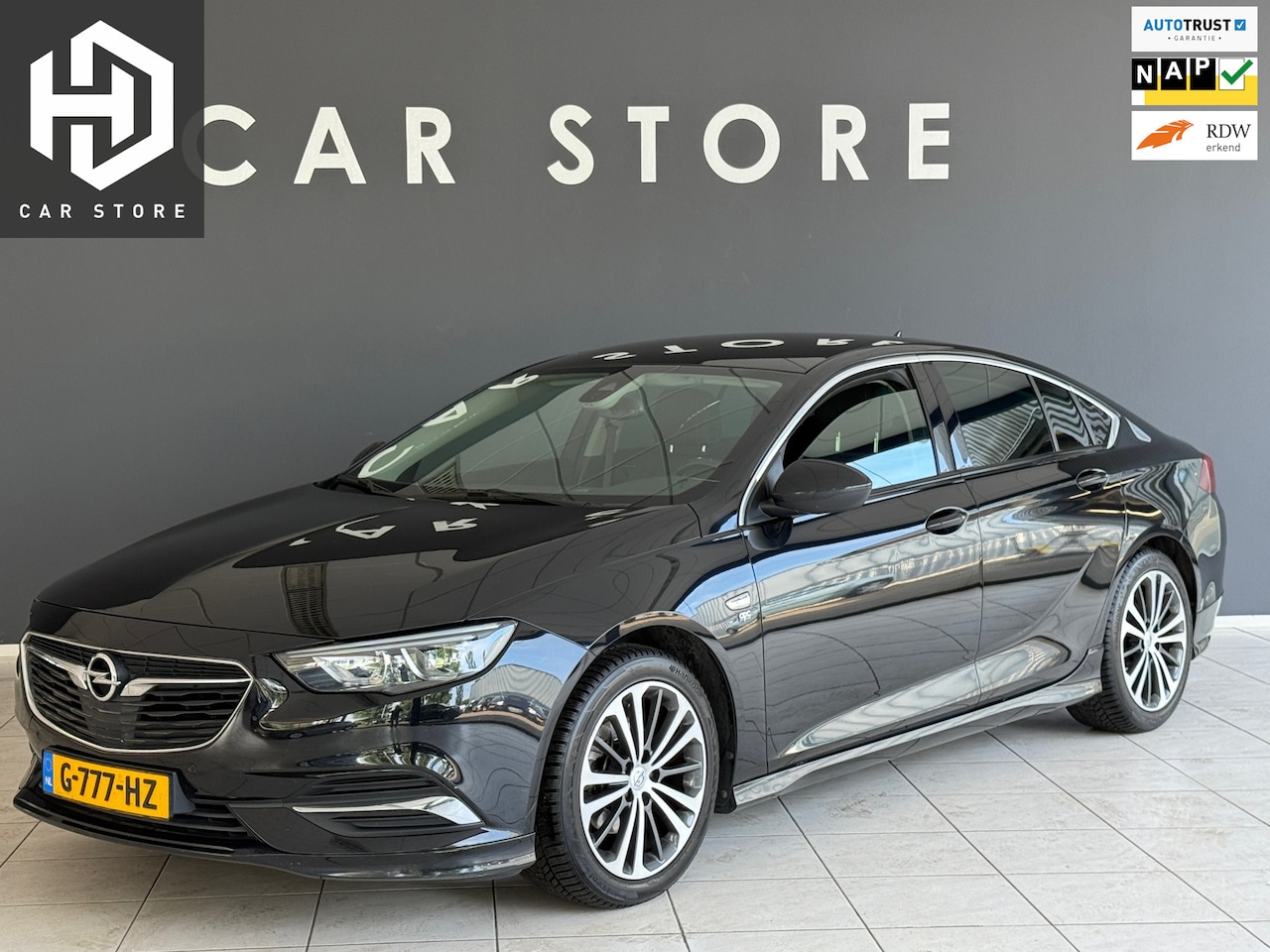 Opel Insignia Grand Sport - 1.5 165pk Turbo OPC Executive HuD|Dodehoek|Camera|LED - AutoWereld.nl