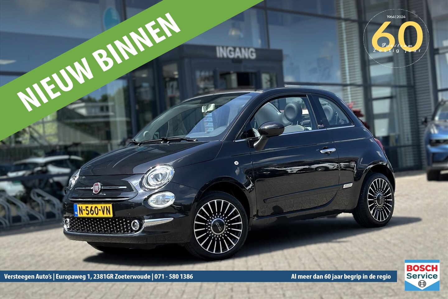Fiat 500 C - 1.2 Lounge 1.2 69pk Lounge - AutoWereld.nl