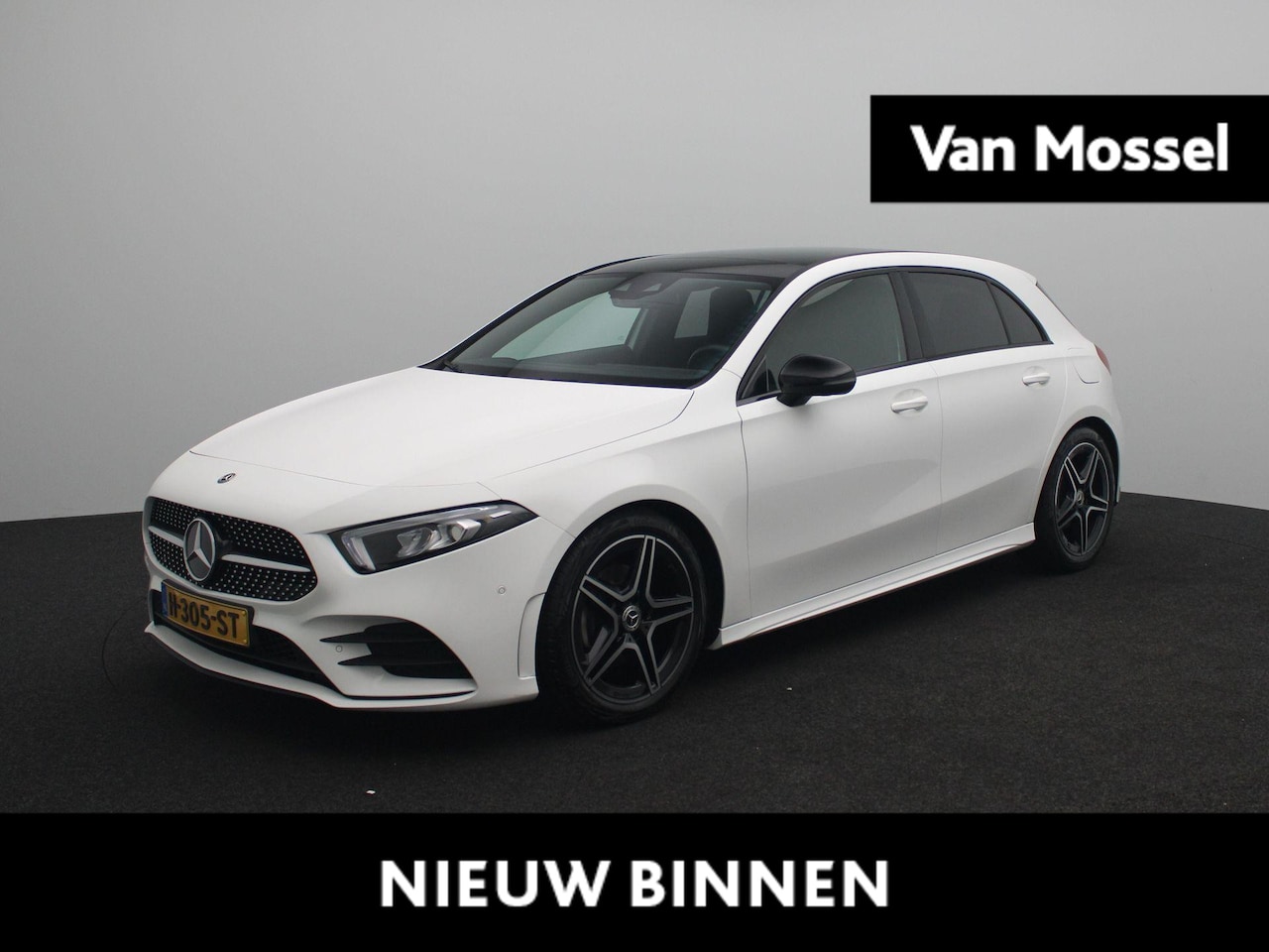 Mercedes-Benz A-klasse - 180 Business Solution AMG | SFEERVERLICHTING | ACHTERUITRIJCAMERA | PARKEERSENSOREN | STOE - AutoWereld.nl
