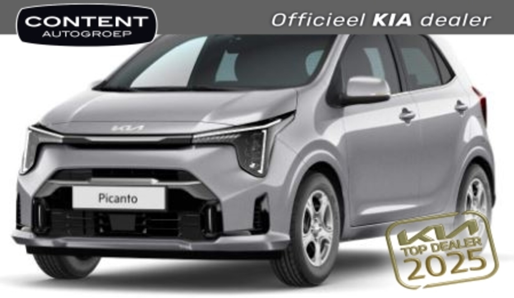 Kia Picanto - 1.0 DPi 63pk 4-zits DynamicLine (Staat al in bestelling) - AutoWereld.nl