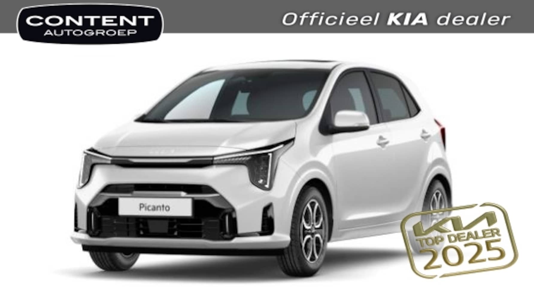 Kia Picanto - 1.0 DPi 63pk 4-zits ExecutiveLine I Staat al in Bestelling I - AutoWereld.nl
