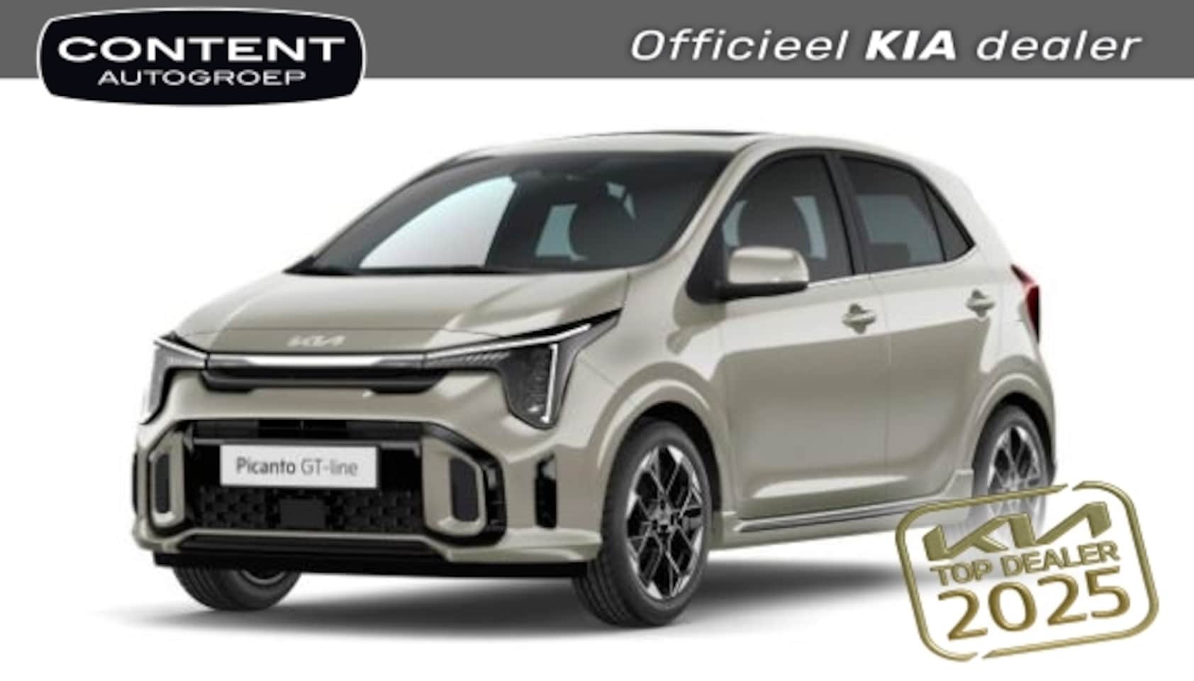 Kia Picanto - 1.0 DPi 63pk 4-zits AMT GT-Line I Staat al in bestelling I - AutoWereld.nl
