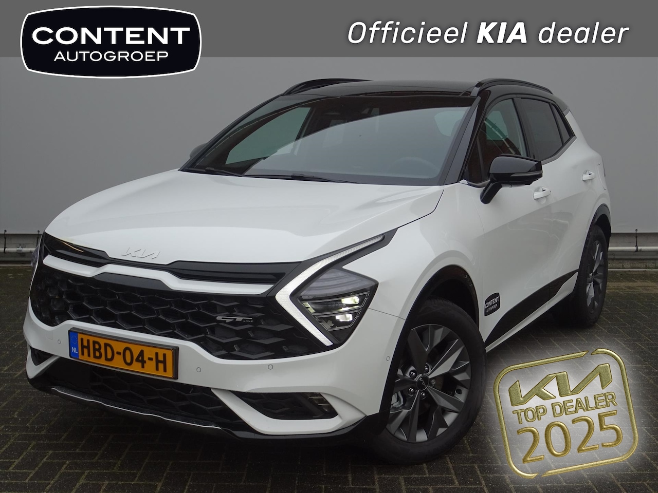 Kia Sportage - 1.6 T-GDi 230pk Hybrid AT6 GT-PlusLine - AutoWereld.nl