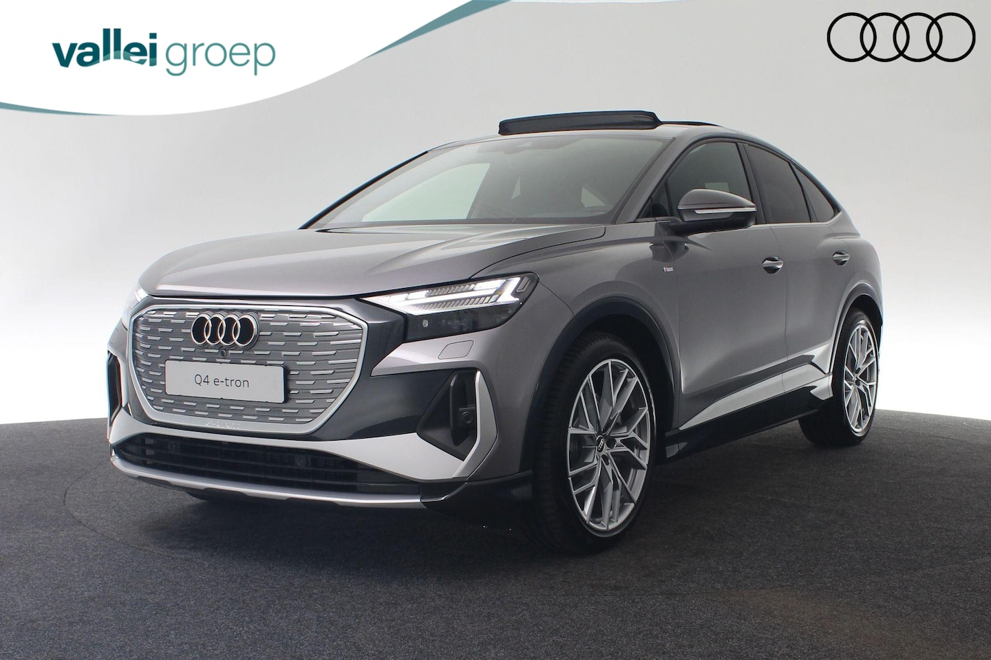 Audi Q4 Sportback e-tron - 45 quattro 286 PK S edition | Glazen panoramadak | Sonos premium | Velgen 21 inch - AutoWereld.nl