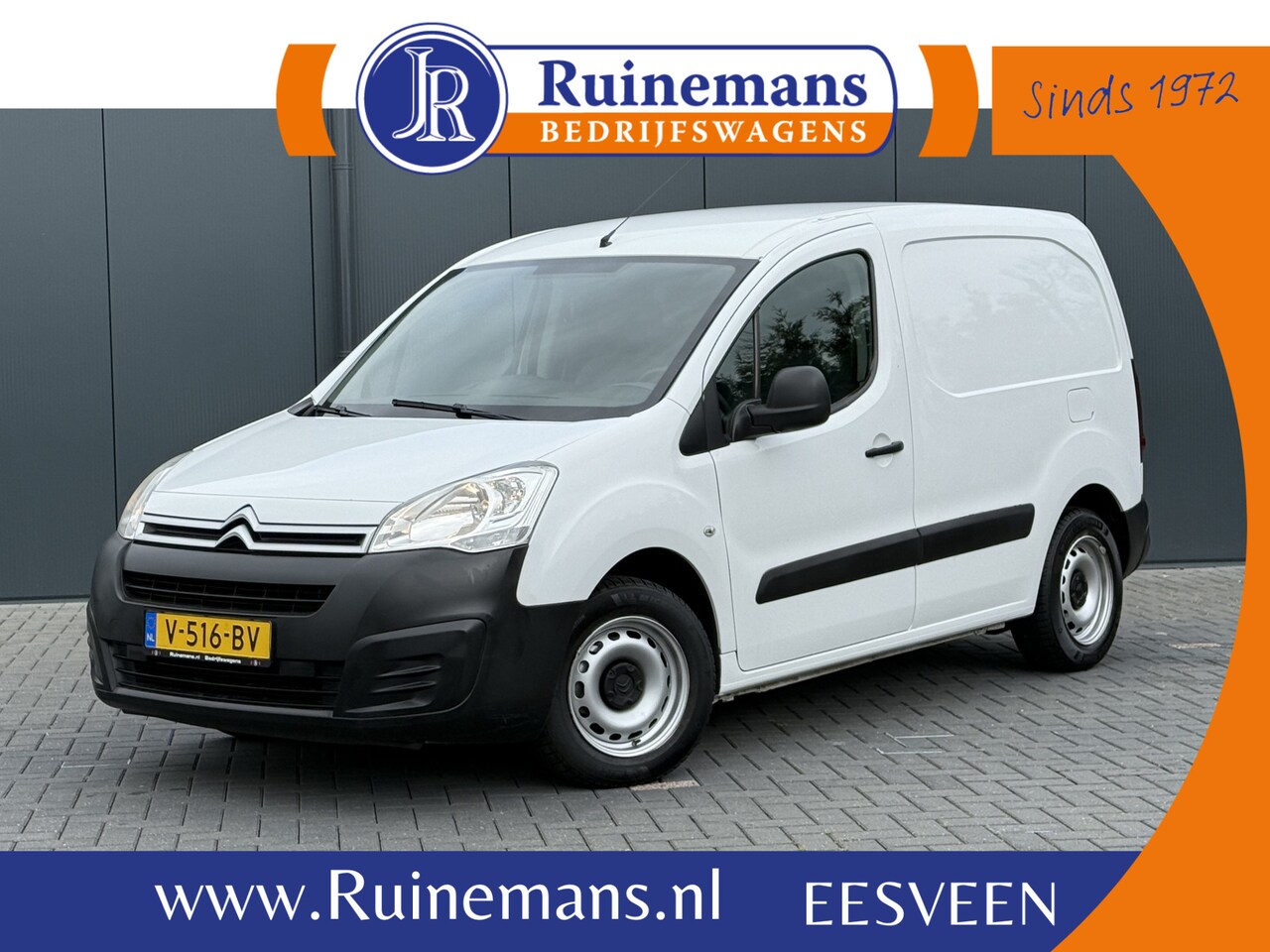 Citroën Berlingo - 1.6 HDI 100 PK AUTOMAAT / EURO6 ! / L1H1 / 1e EIG. / AIRCO / CRUISE CONTROL - AutoWereld.nl