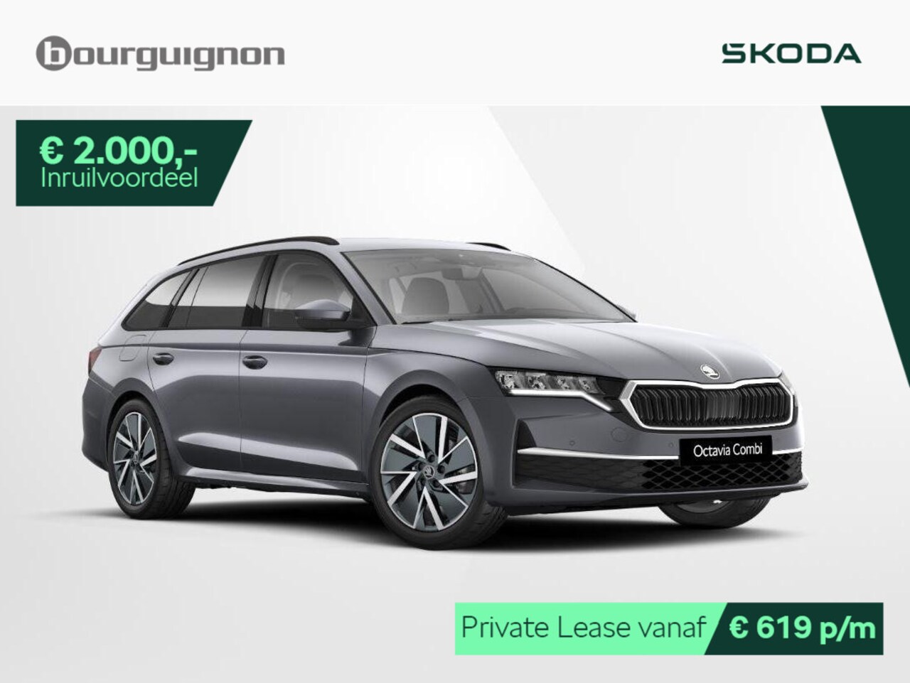 Skoda Octavia Combi - Business Edition 1.5 TSI 115 PK | Automaat | Trekhaak | Achteruitrijcamera | Cruise contro - AutoWereld.nl