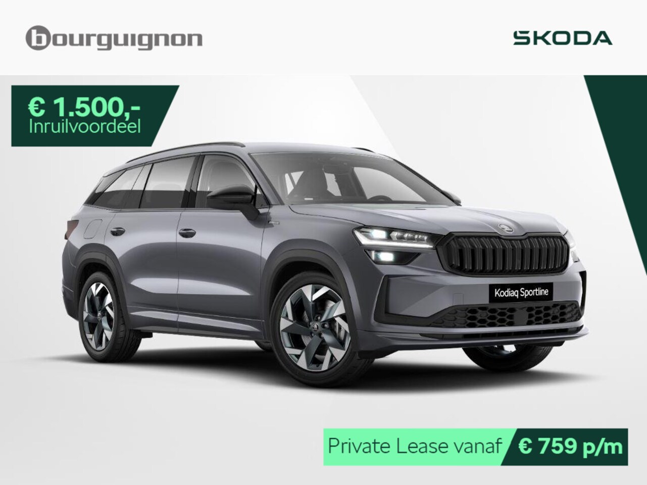 Skoda Kodiaq - Sportline Business 1.5 TSI PHEV 204 PK | Trekhaak | Achteruitrijcamera | Adaptive cruise c - AutoWereld.nl