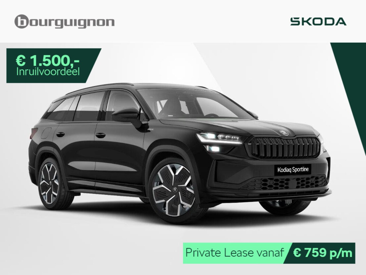 Skoda Kodiaq - Sportline Business 1.5 TSI PHEV 204 PK | Trekhaak | Panorama dak | Stoelverwarming voor & - AutoWereld.nl