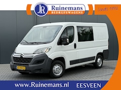 Citroën Jumper - 2.2 HDI / L1H1 / 1e EIG. / 7-PERS DUBBEL CABINE / AIRCO / CAMERA / BLUETOOTH / DUBBELE CAB