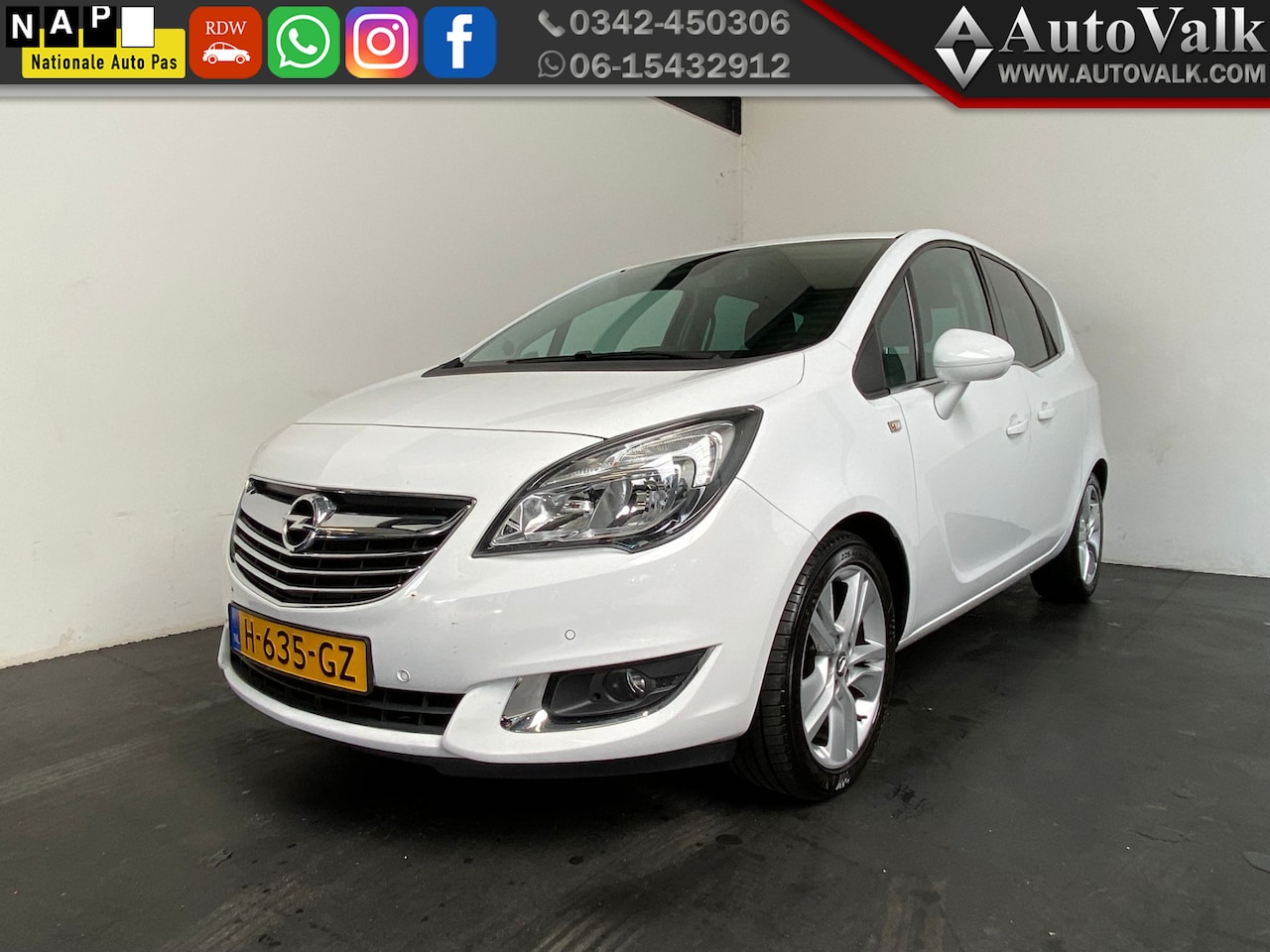 Opel Meriva - 1.4 Turbo Cosmo LPG 1.4 Turbo Cosmo LPG - AutoWereld.nl
