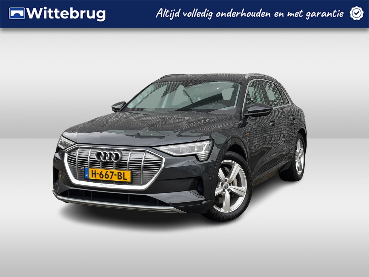 Audi e-tron - e-tron 50 quattro Launch edition plus 71 kWh / Led / Pano / Parkeersensoren V+A / Afneemba - AutoWereld.nl