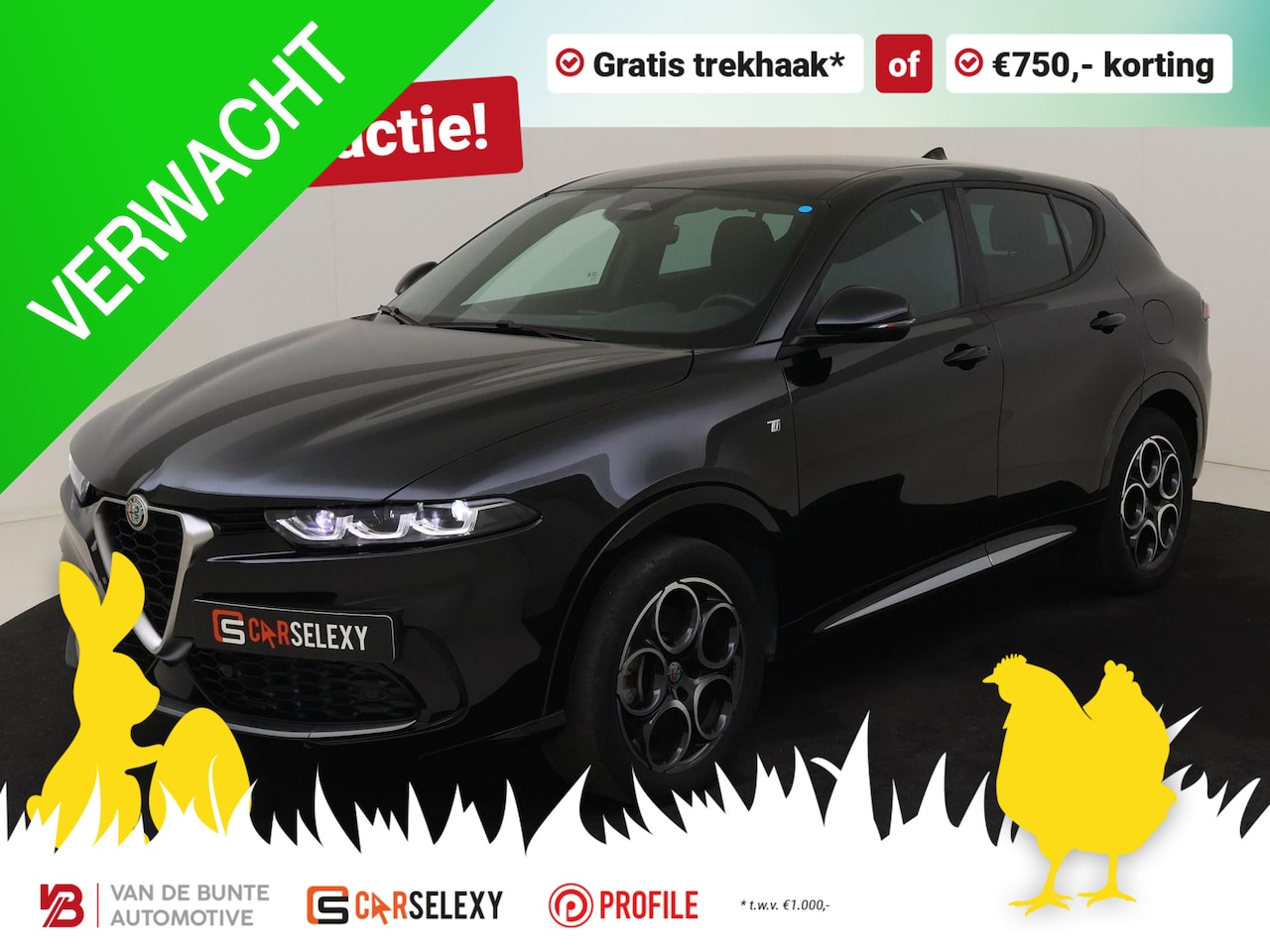 Alfa Romeo Tonale - 1.3T PHEV Ti *Adaptieve Cruise* - AutoWereld.nl