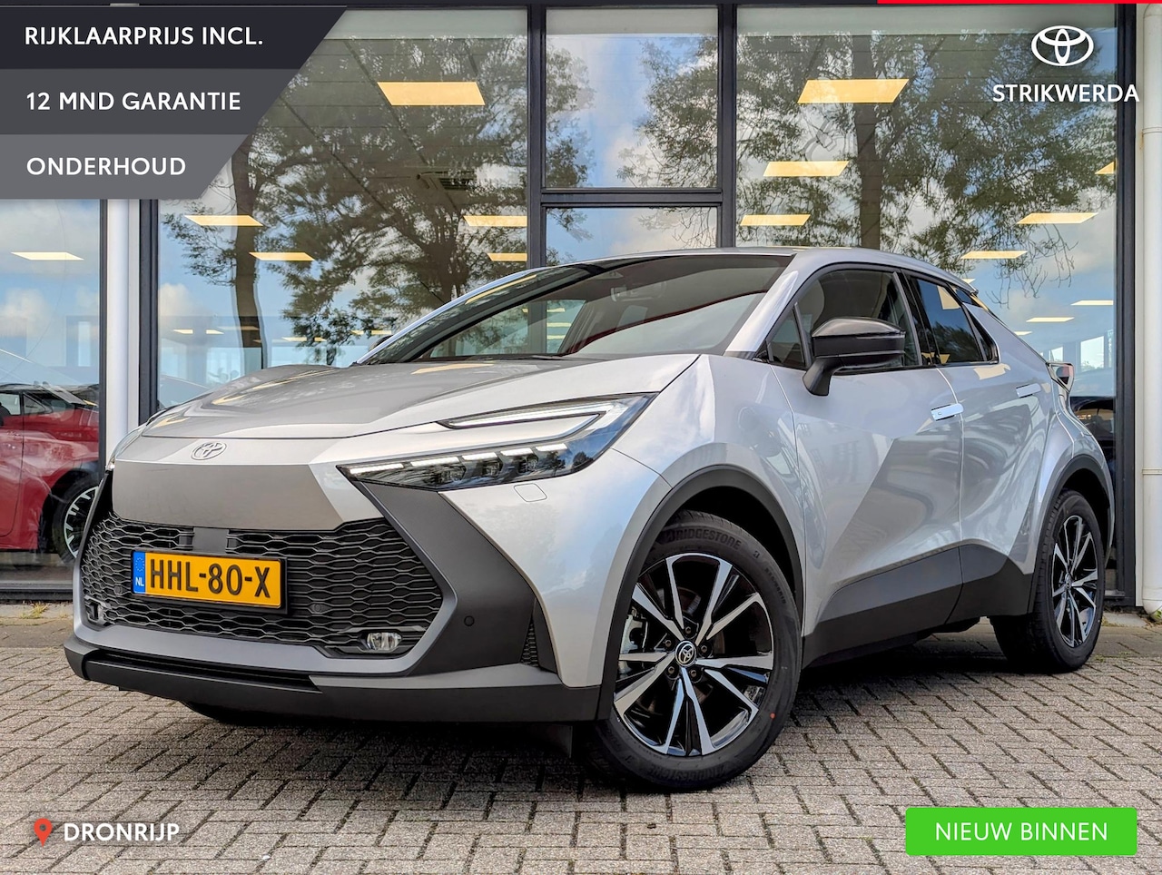Toyota C-HR - 2.0 Plug-in Hybrid 220 Dynamic Plus | NIEUW | PDC V+A | BSM | ACC | Stoel- stuurverwarming - AutoWereld.nl