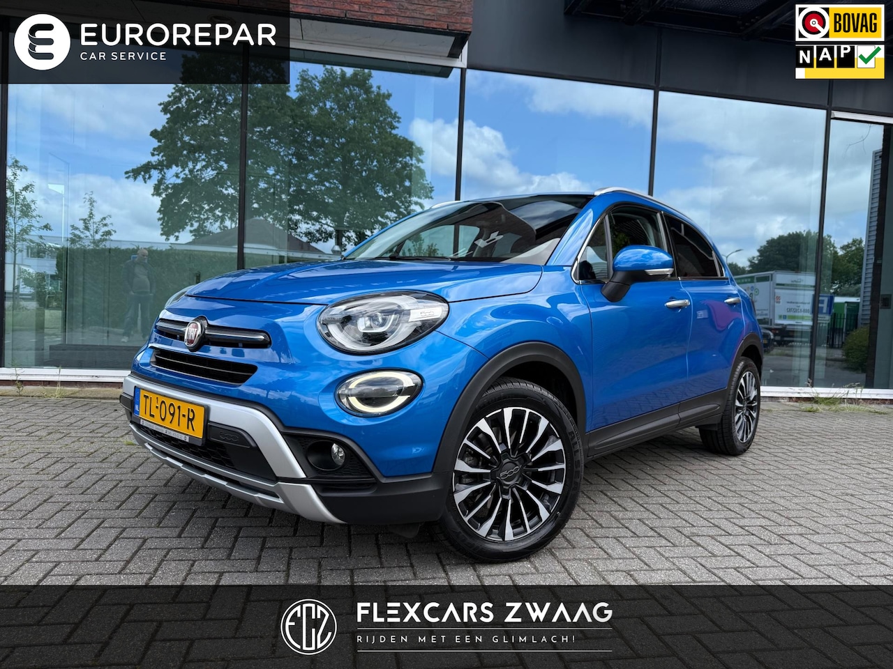Fiat 500 X Cross - 1.0 GSE City Cross - Navi - Climate - Parkeerhulp - Org.NL - AutoWereld.nl