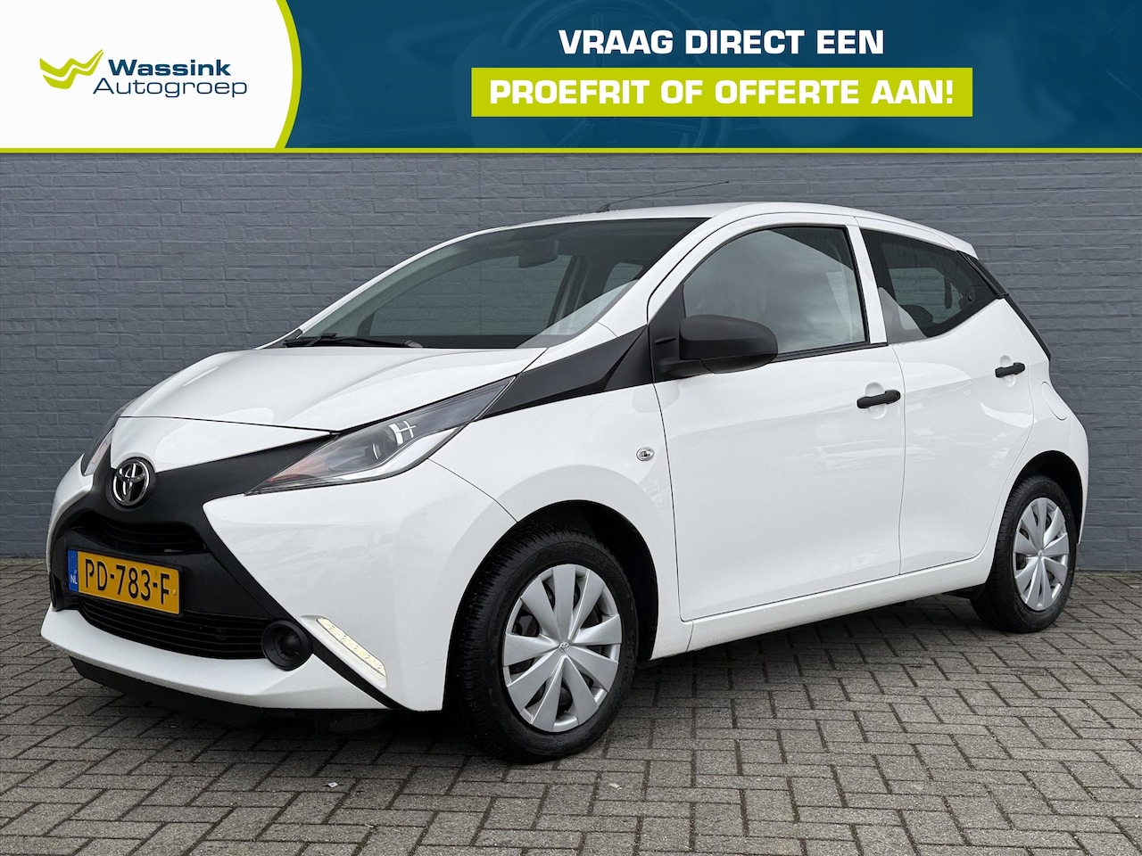 Toyota Aygo - 1.0 VVT-i 69pk 5D x-now | Airco | All seasonbanden - AutoWereld.nl